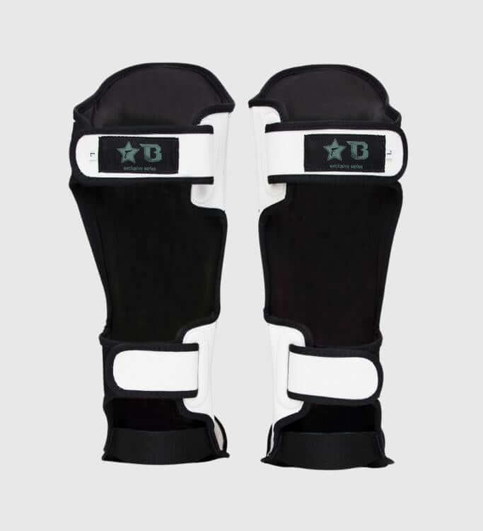 Fairtex x Booster FXB Kickboxing Shinguards White Gold