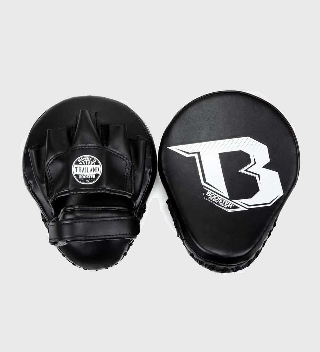 Booster stoot pads XTREM zwarte lichtgewicht kunstleer handpads met foam pols comfort