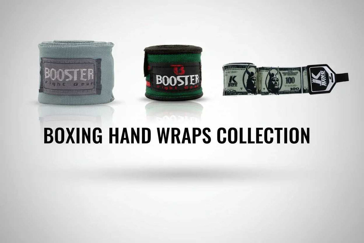 Bandages en hand wraps van Booster en King voor optimale polsbescherming bij boksen en kickboksen