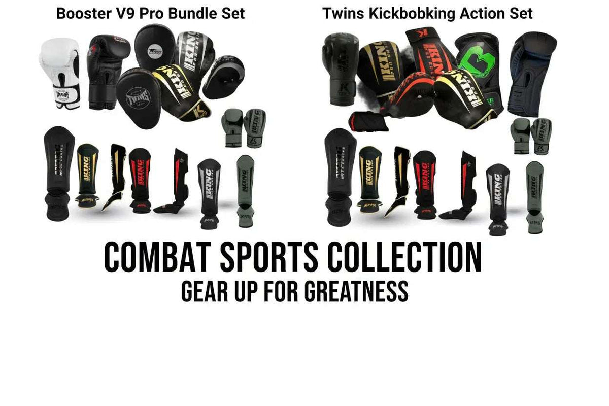 Actiesets en starter sets kickboks en boks met handschoenen en bescherming