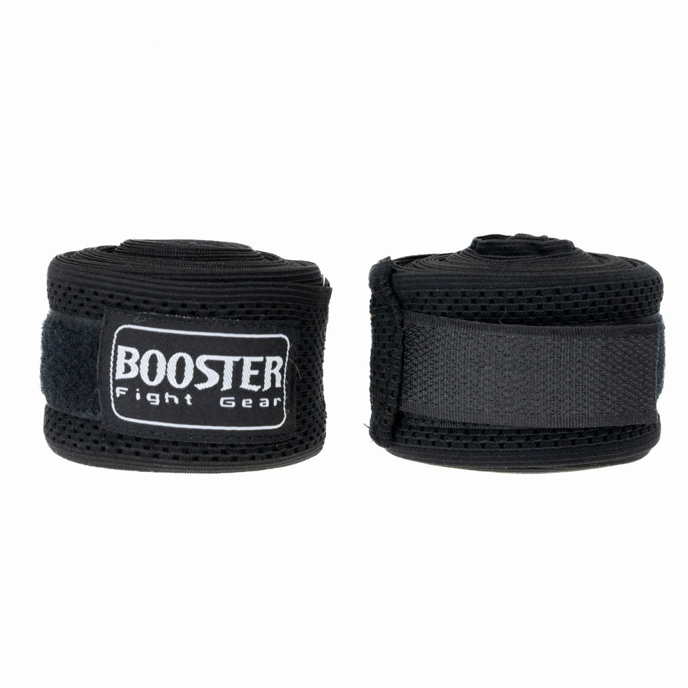 Booster BPC MESH BLACK Handwraps / Boxing Hand Wraps | 460cm | Boosterstore
