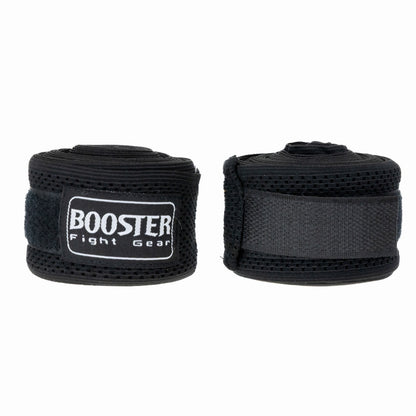 Booster BPC MESH BLACK Handwraps / Boxing Hand Wraps | 460cm | Boosterstore