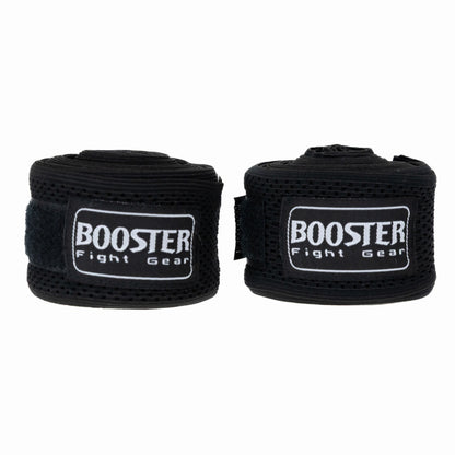 Booster BPC MESH BLACK Handwraps / Boxing Hand Wraps | 460cm | Boosterstore