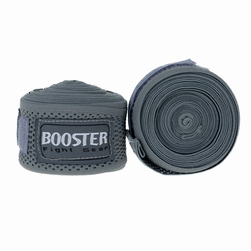 Booster BPC MESH GREY Handwraps / Boxing Hand Wraps | 460cm | Boosterstore
