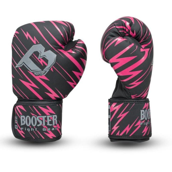 Booster Combat Series 3 Kinder Bokshandschoenen Roze – Voorkant | PU Leer | 4-10 oz