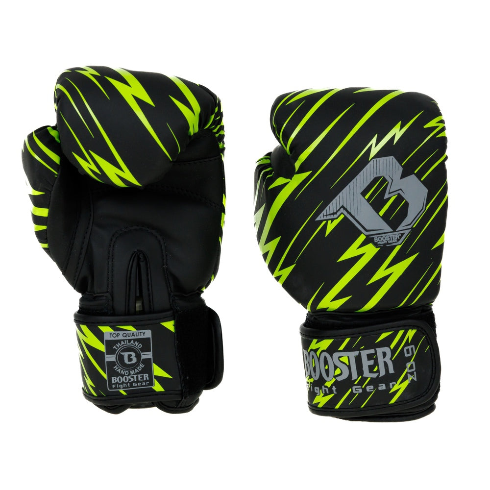 Booster Combat Series 5 kinder bokshandschoenen neon 6oz vooraanzicht / Booster Combat Series 5 youth boxing gloves