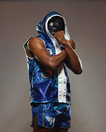 Booster Kickboks Short TBT Medusa Blue