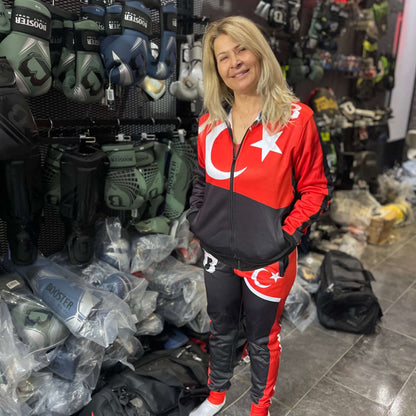 Booster Turkiye Ottoman Trainingspak volledig gesublimeerd Aerodry / Booster Turkiye Ottoman Tracksuit fully sublimated Aerodry