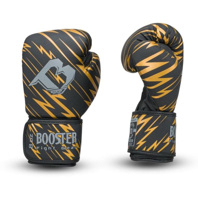 Booster kinder bokshandschoenen Combat Series goud 