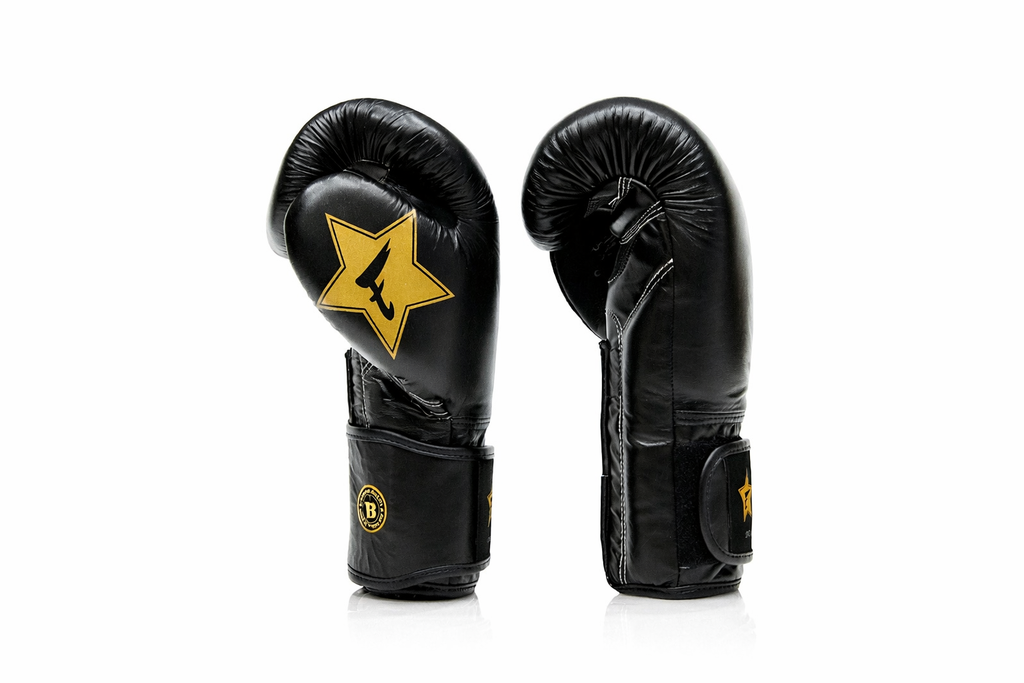 Fairtex x Booster FXB Premium Co-Branded Boxing Gloves Black
