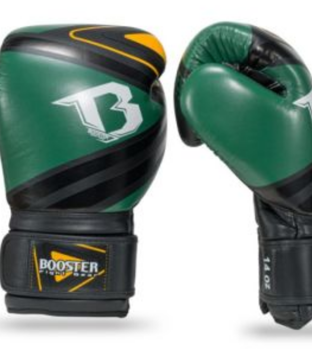Booster V10 Bokshandschoenen Zwart/Groen 