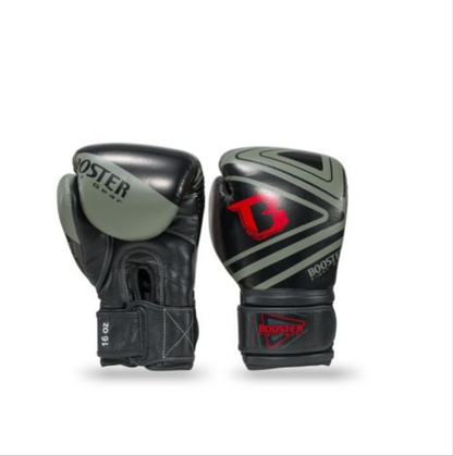 Booster V10 Bokshandschoenen Zwart/Grijs 