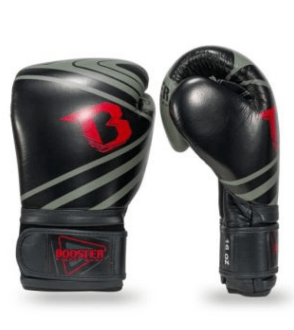 Booster V10 Bokshandschoenen Zwart/Grijs 