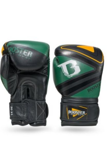 Booster V10 Bokshandschoenen Zwart/Groen 
