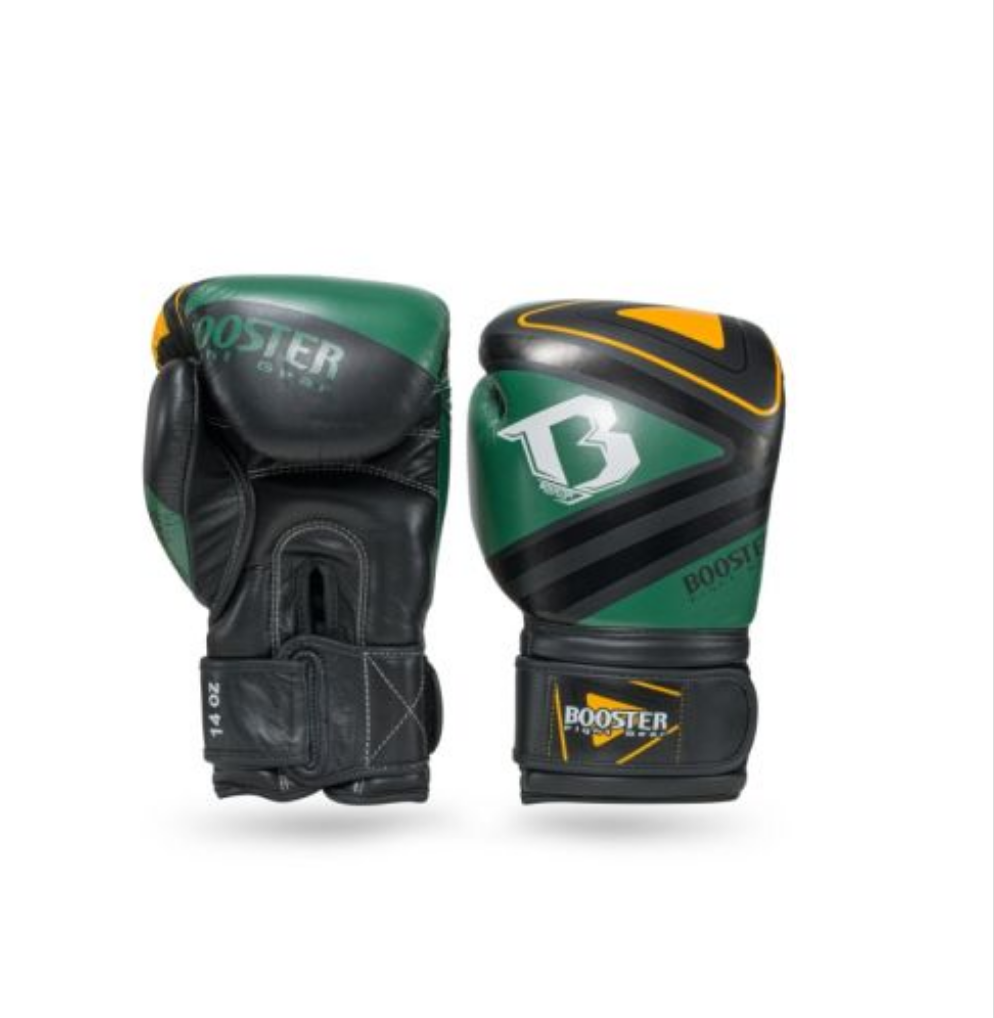 Booster V10 Bokshandschoenen Zwart/Groen 