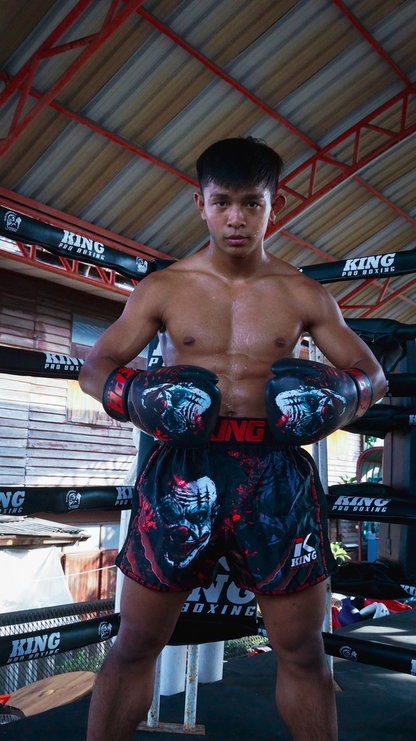 King Scary Bokshandschoenen / Boxing Gloves | Handgemaakt in Thailand