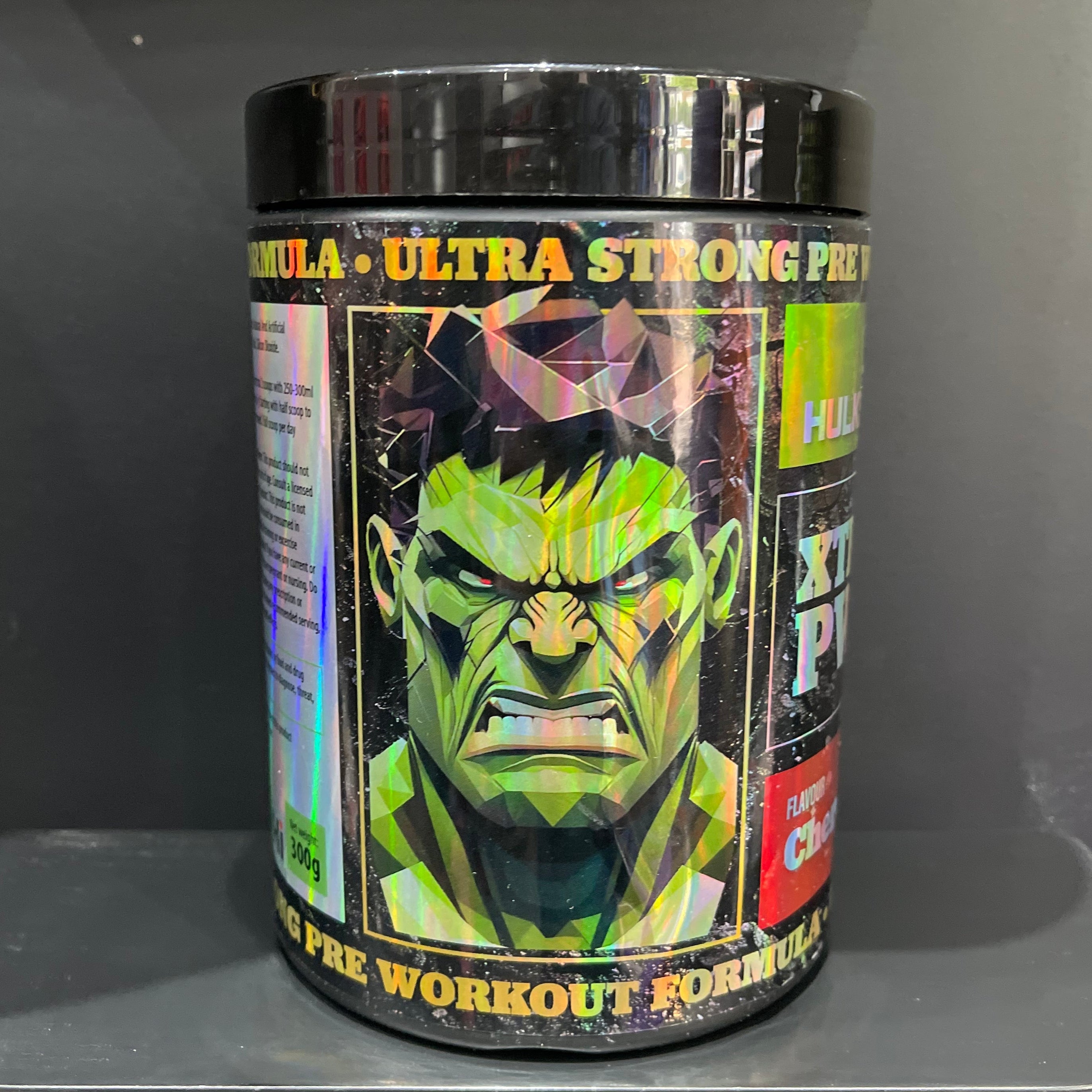 Hulks Incredible PWO 300g Pre-Workout met 1,3DMAA, DMHA & Yohimbine 