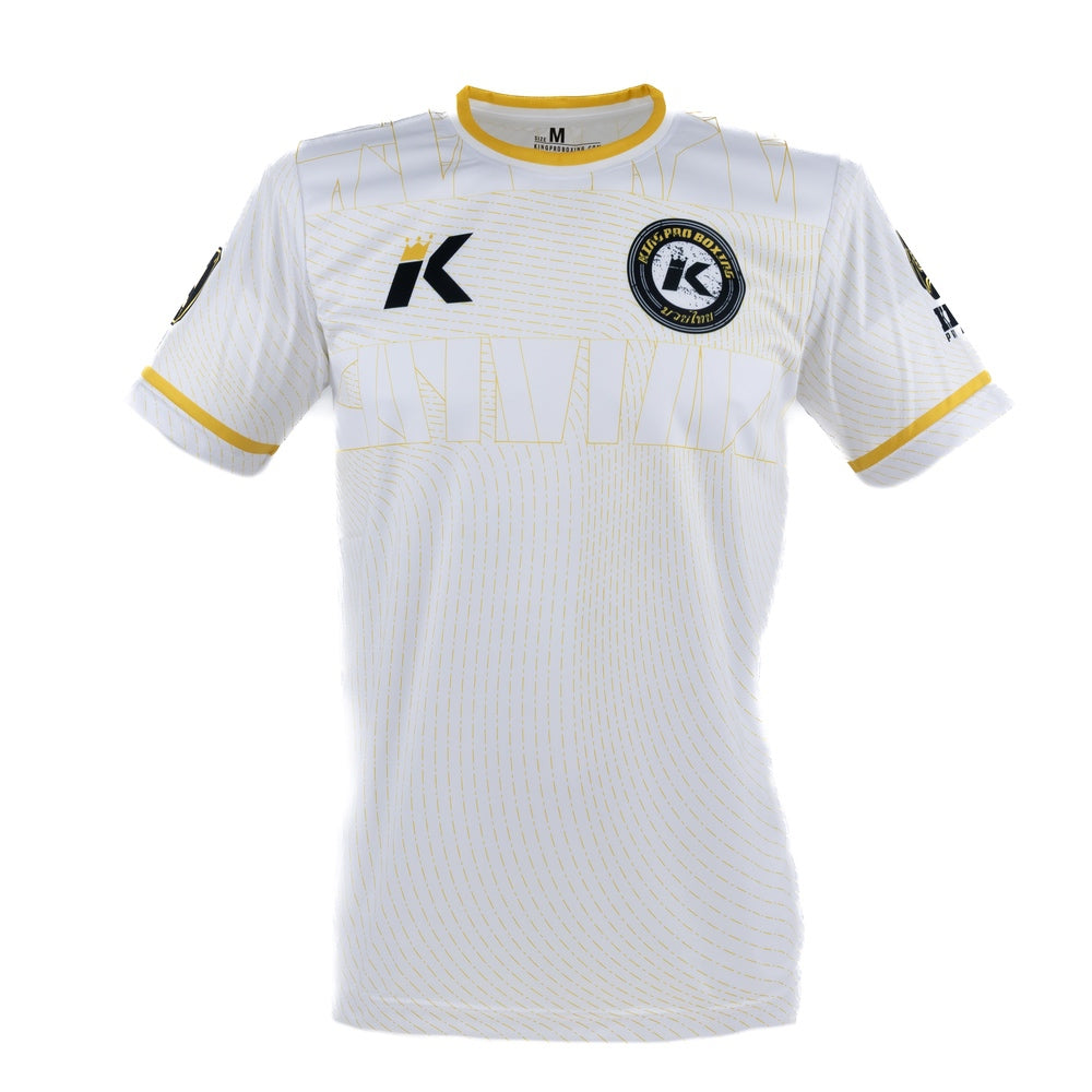 King Pro Boxing 08 Series Dry-Fit Shirt Wit - Premium Performance