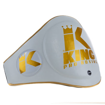 King Pro Boxing Buikbeschermer BP White - Premium Belly Pad