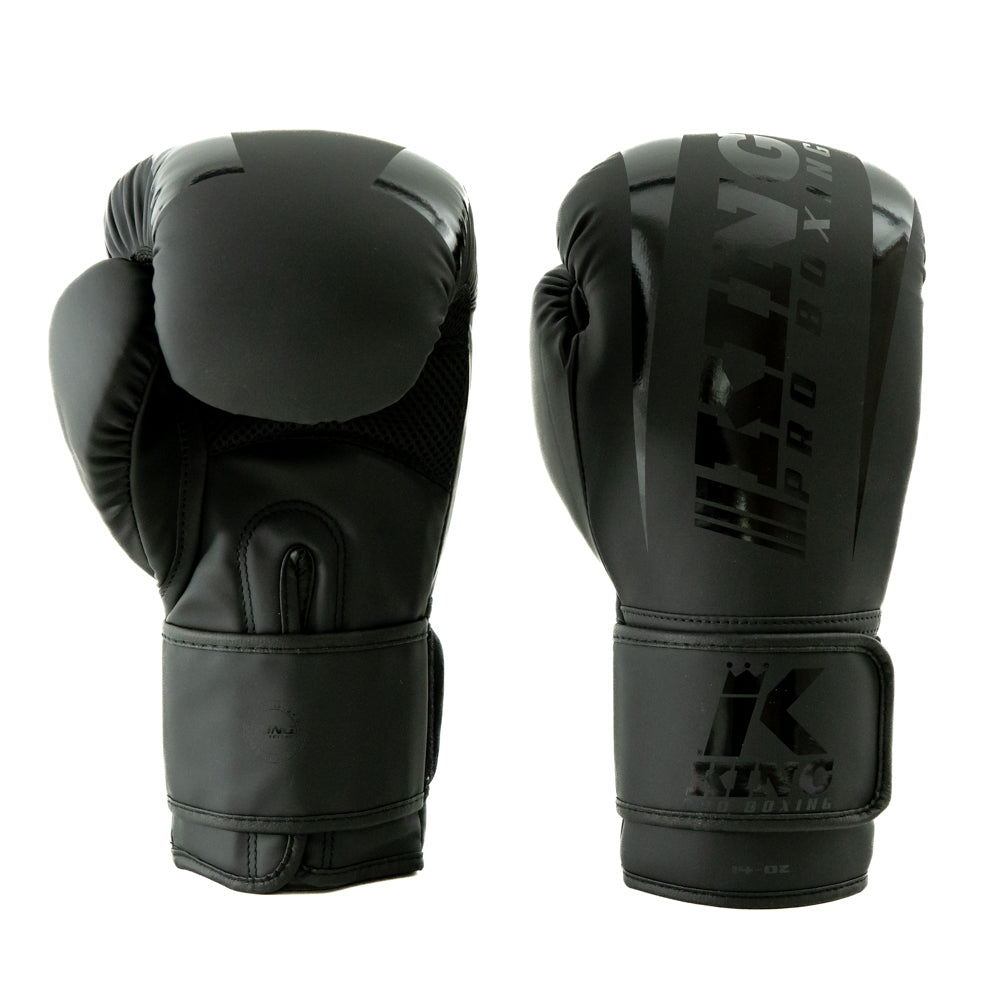 King Revo bokshandschoenen zwart 