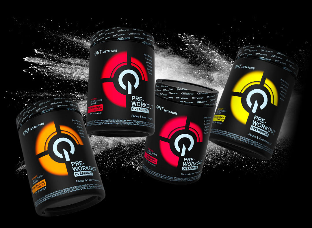 PRE-WORKOUT QNT OVERDRIVE | 390 Gram 