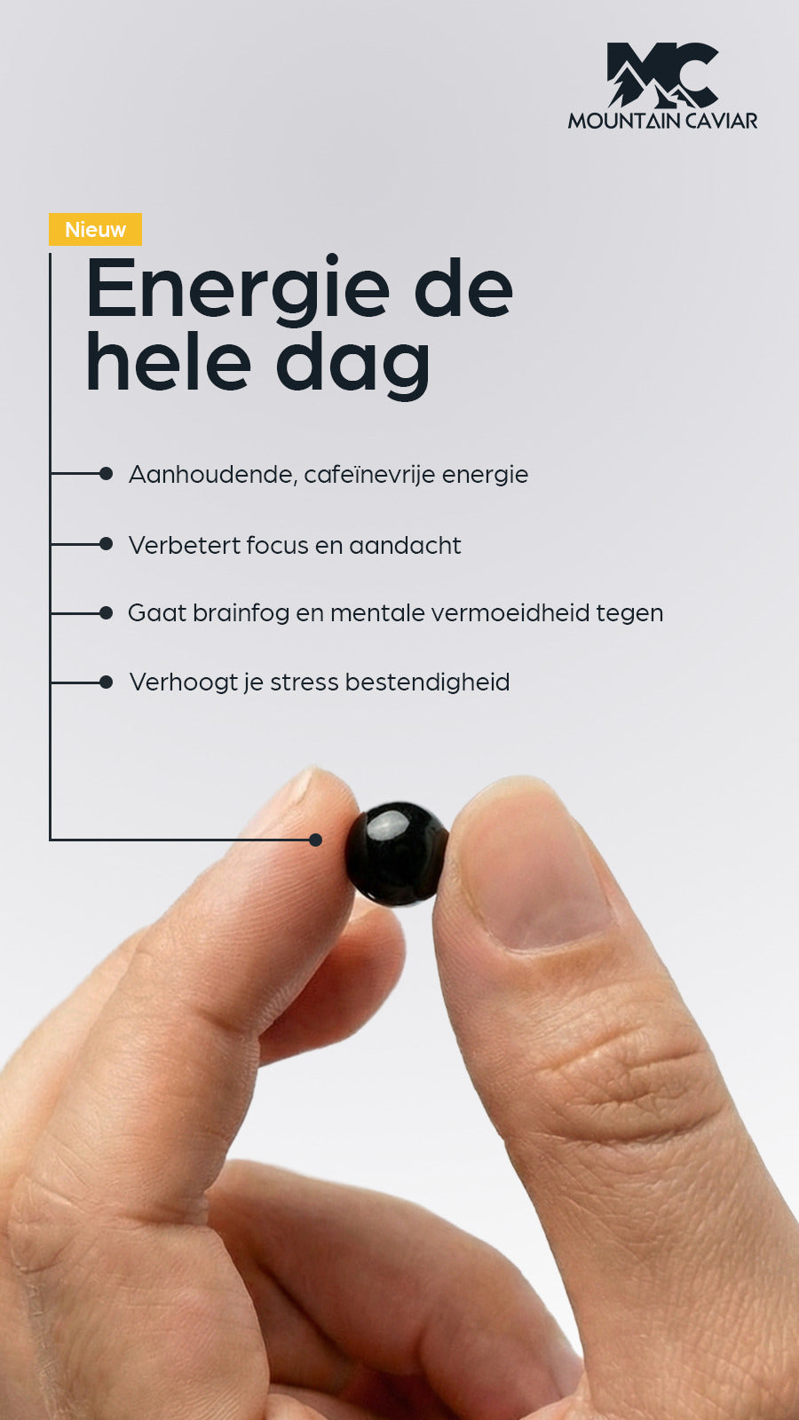 Mountain Caviar Shilajit Softgels – Zuiver, Precies en Goed Opneembaar