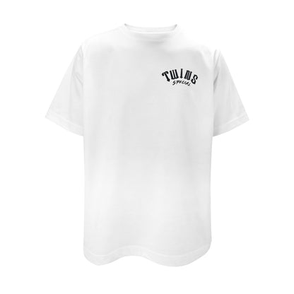 Twins T-Shirt 2 Wit / Twins Tee 02 White | Muay Thai Lifestyle
