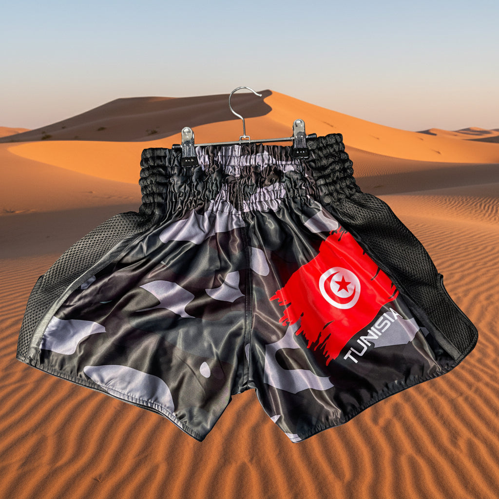 Tunisia Camo Booster Short back