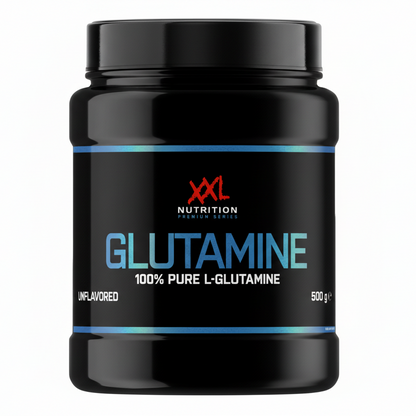 	XXL Nutrition Glutamine 500g unflavored- 100% Pure L-Glutamine Supplement
