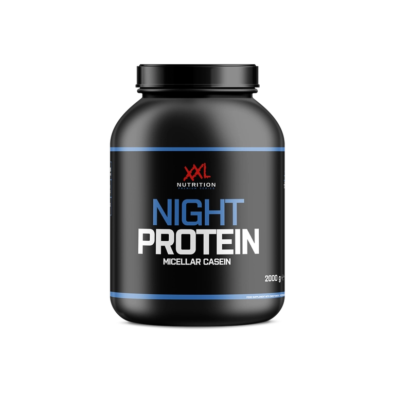 XXL Nutrition Night Protein Micellar Caseïne 2000g – Langzame Eiwitten voor Spierherstel