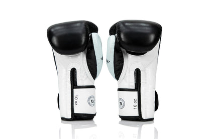 Fairtex bokshandschoenen zwart wit 