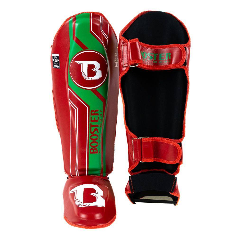 Booster lederen scheenbeschermers v9 