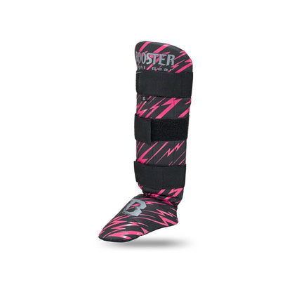 Booster Kinder scheenbeschermers Combat series roze 