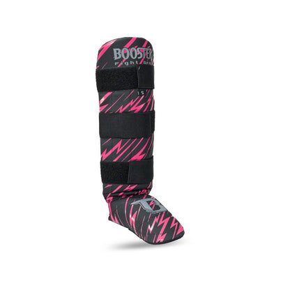 Booster Kinder scheenbeschermers Combat series roze 