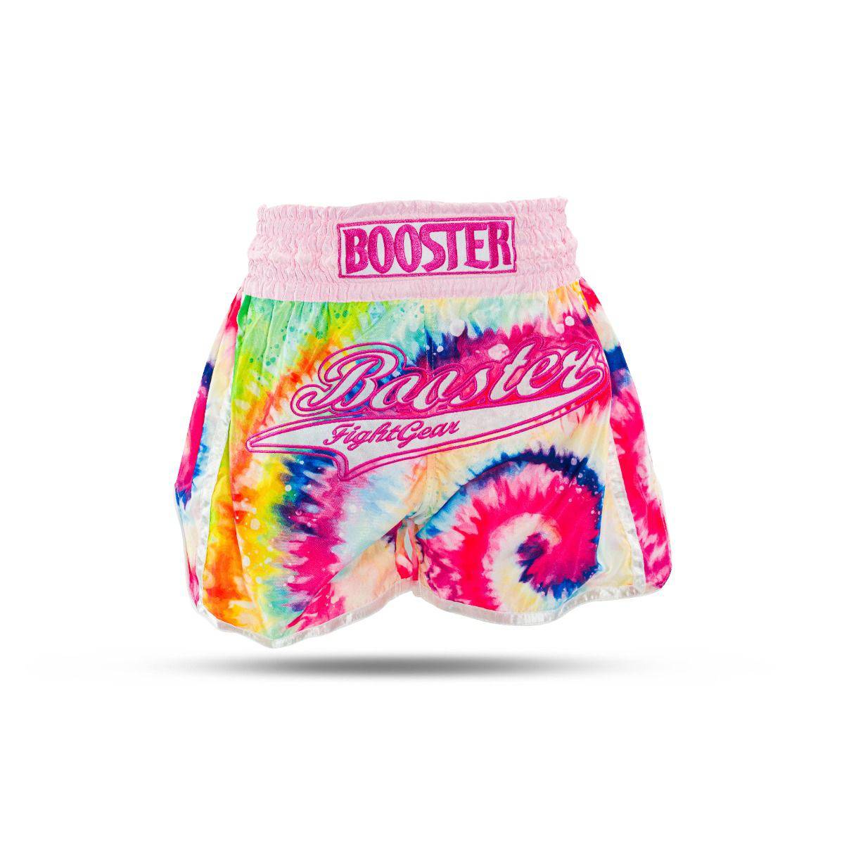 Booster kick boksbroek swirl roze 
