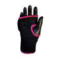 Superpro Binnen handschoenen met bandage zwart/roze 
