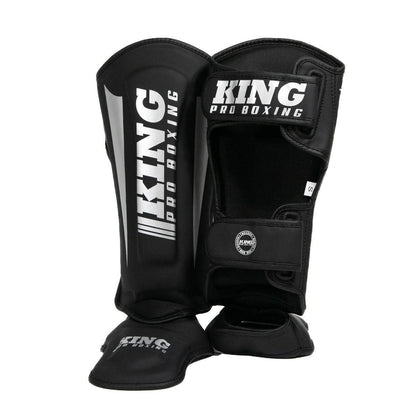 Scheenbeschermers King Pro Boxing REVO Zilver