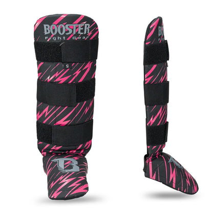 Booster Kinder scheenbeschermers Combat series roze 