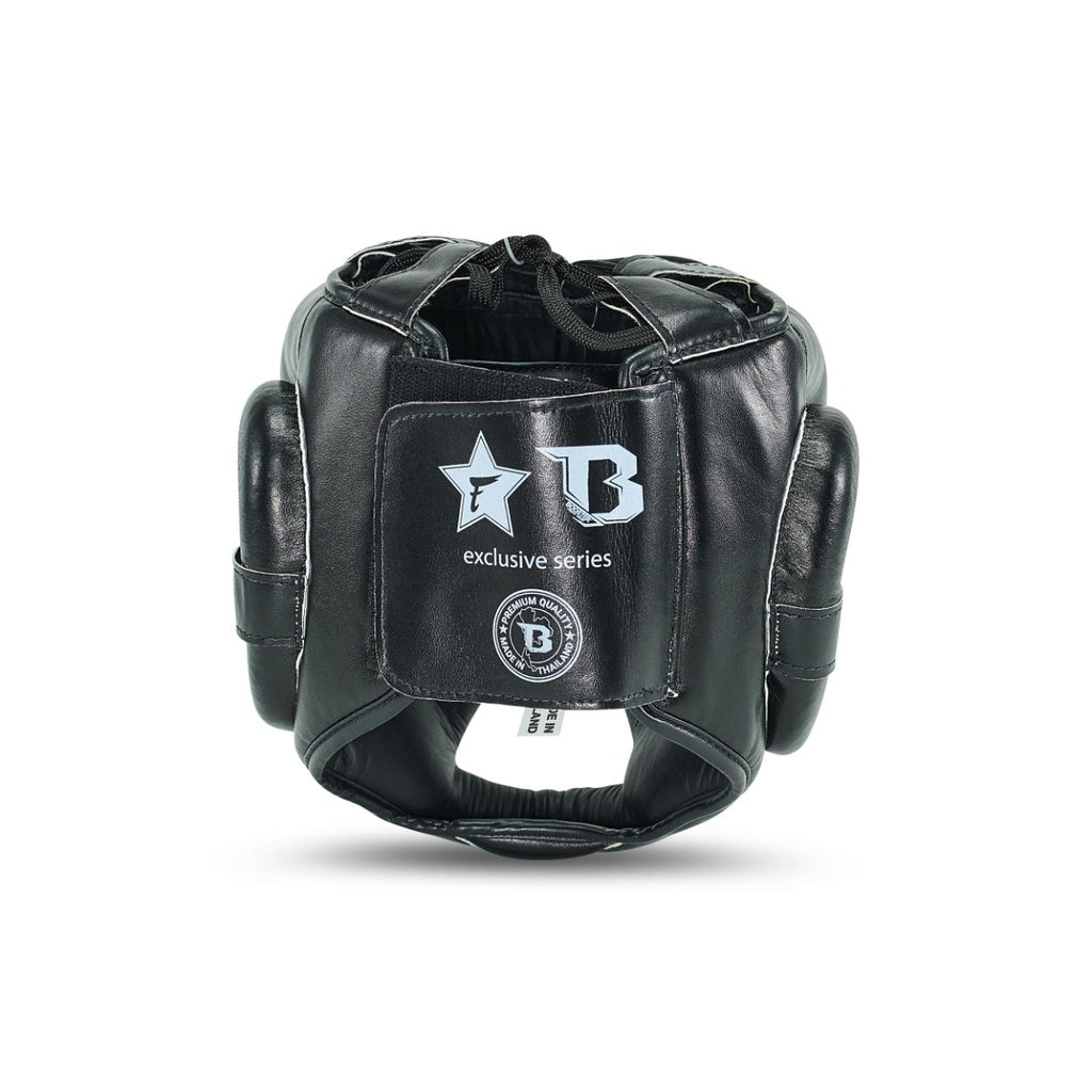 FXB HG Black Headguard – Fairtex x Booster Hoofdbeschermer voor Sparring