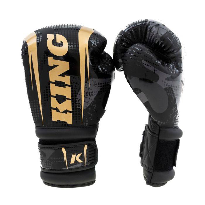 King Shogun bokshandschoenen goud 
