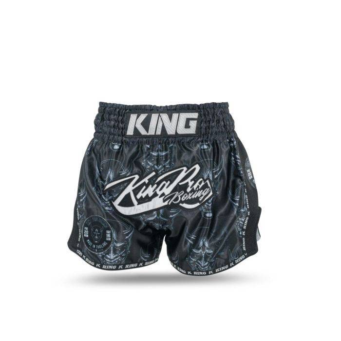 King Pro Boxing Zwarte Devil Kickboksshort 