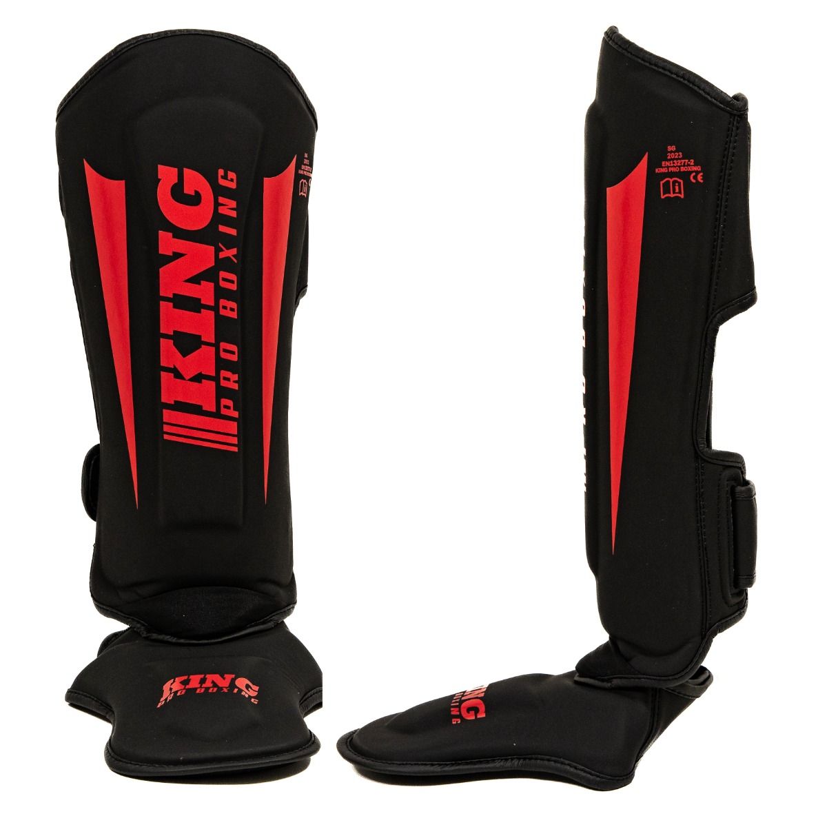 Scheenbeschermers King Pro Boxing REVO Rood