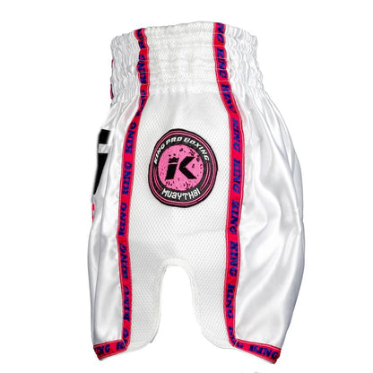 King neon roze kick- boksbroek 