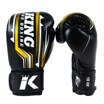 King bokshandschoenen spartan goud 