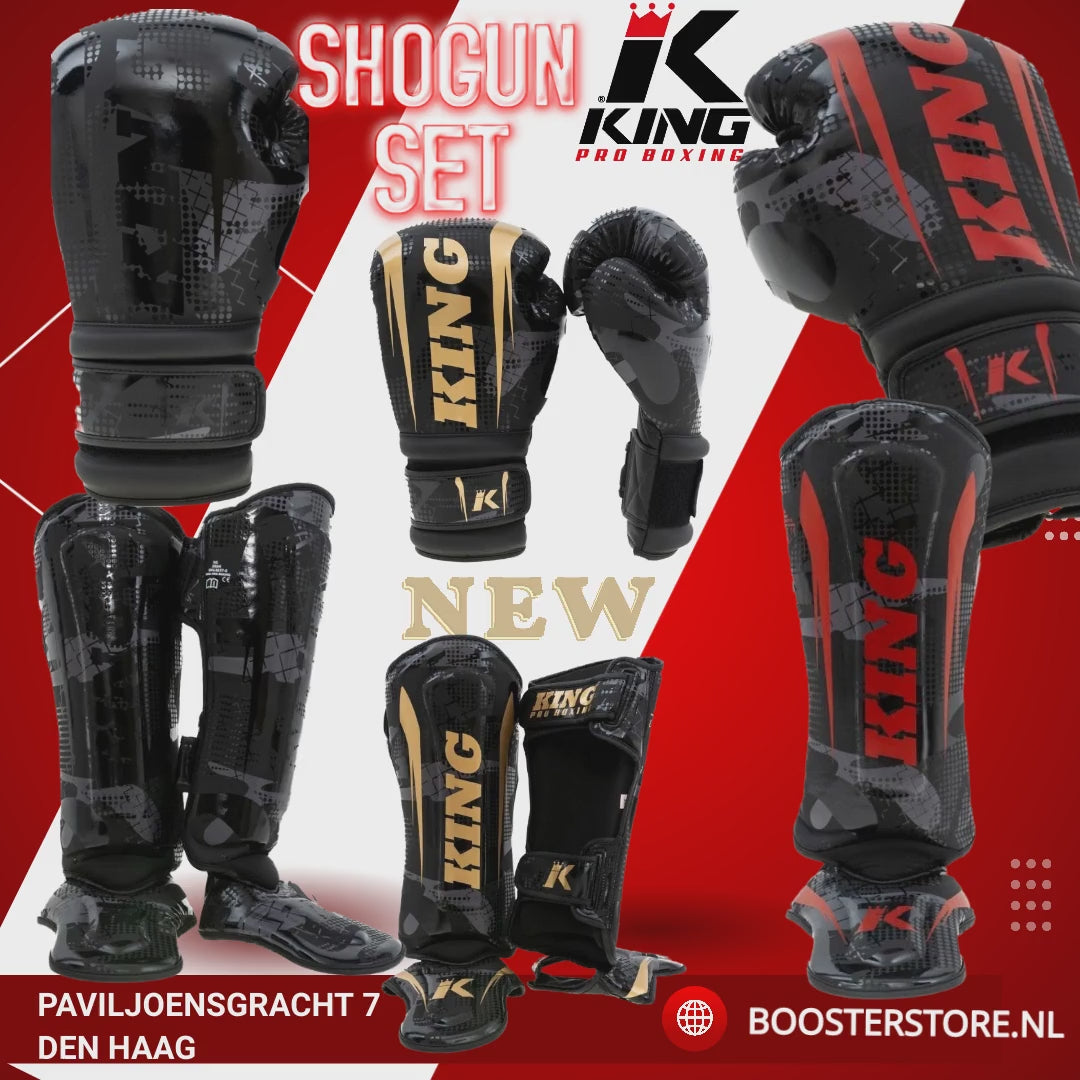 Charger la vidéo: King Shogun kick bokshandschoenen Aktieset