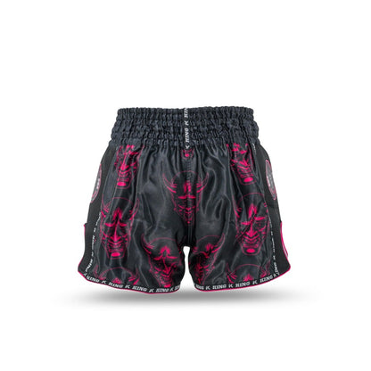 King Pro Boxing Devil Muaythai Trunks Roze