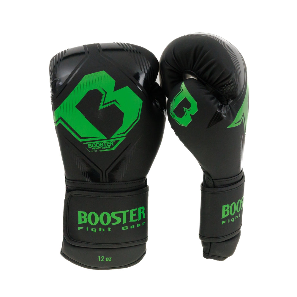 Booster Bangkok kick bokshandschoenen zwart / groen 