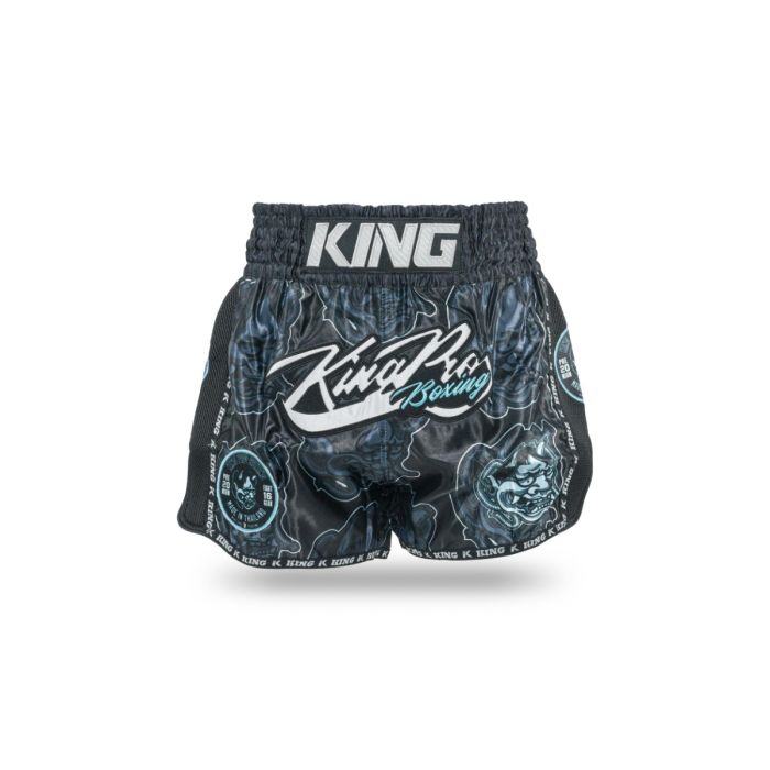King Pro Boxing Blue Demon Muaythai Trunks 