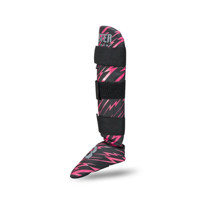 Booster Kinder scheenbeschermers Combat series roze 