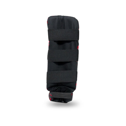 Booster Kinder scheenbeschermers Combat series rood 
